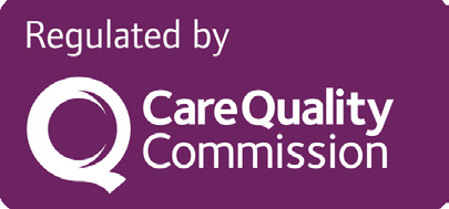 Regulated by the Care Quality Commission